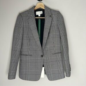 Boss Jemaromina Glen Plaid Blazer